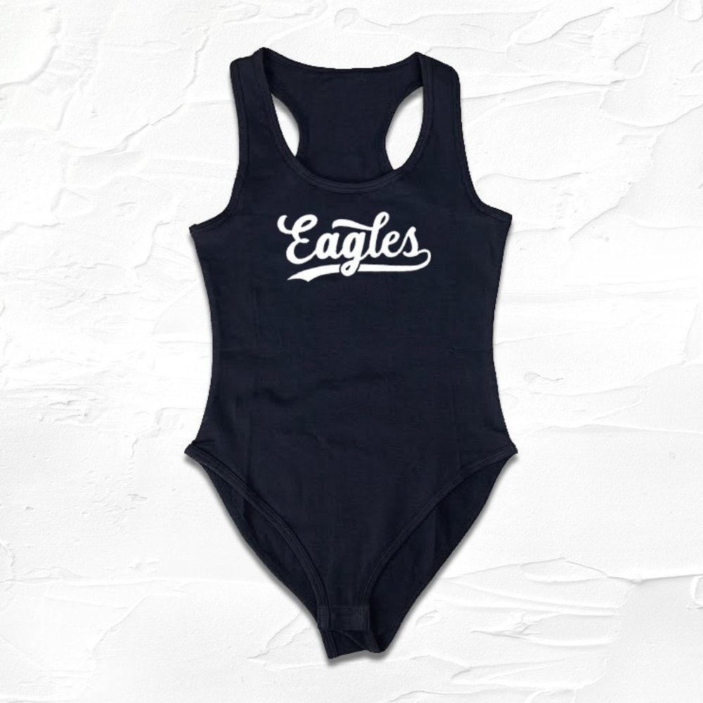 GO Eagles, Philly Fan, Eagles Bodysuit color Black, Philadelphia , Fly Eagles
